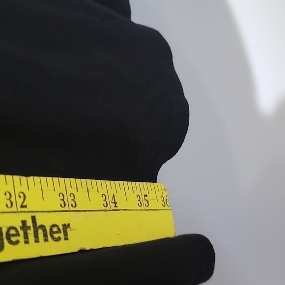 LC Lauren Conrad Bell Sleeve Black Sheer Dress - Picture 7 of 8